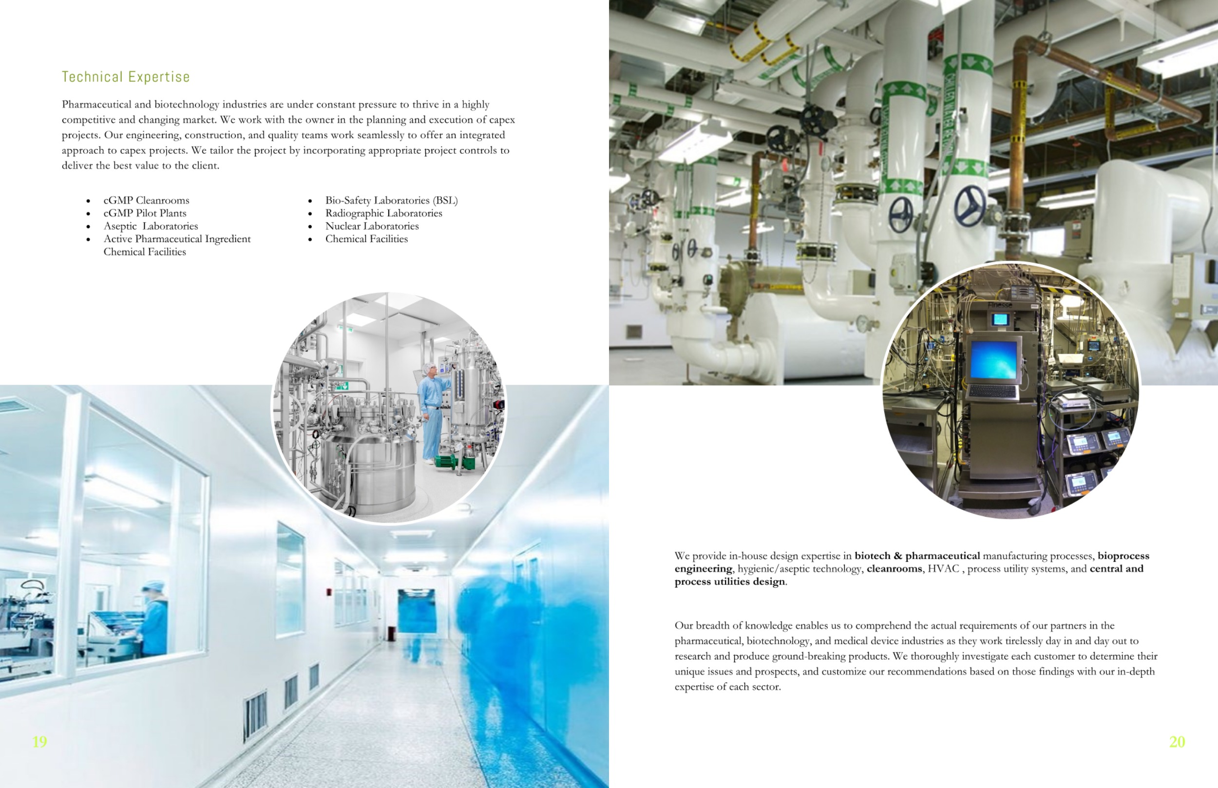 IPS Capabilities Booklet with Biotech & Pharma services, capabilities, and methods.
